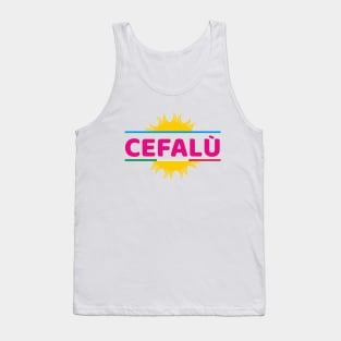 Città d'amare: Cefalù Tank Top